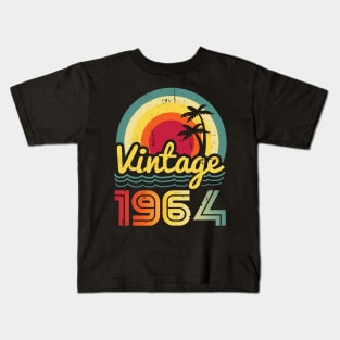 Vintage 1964 Made in 1964 59th birthday 59 years old Gift Kids T-Shirt